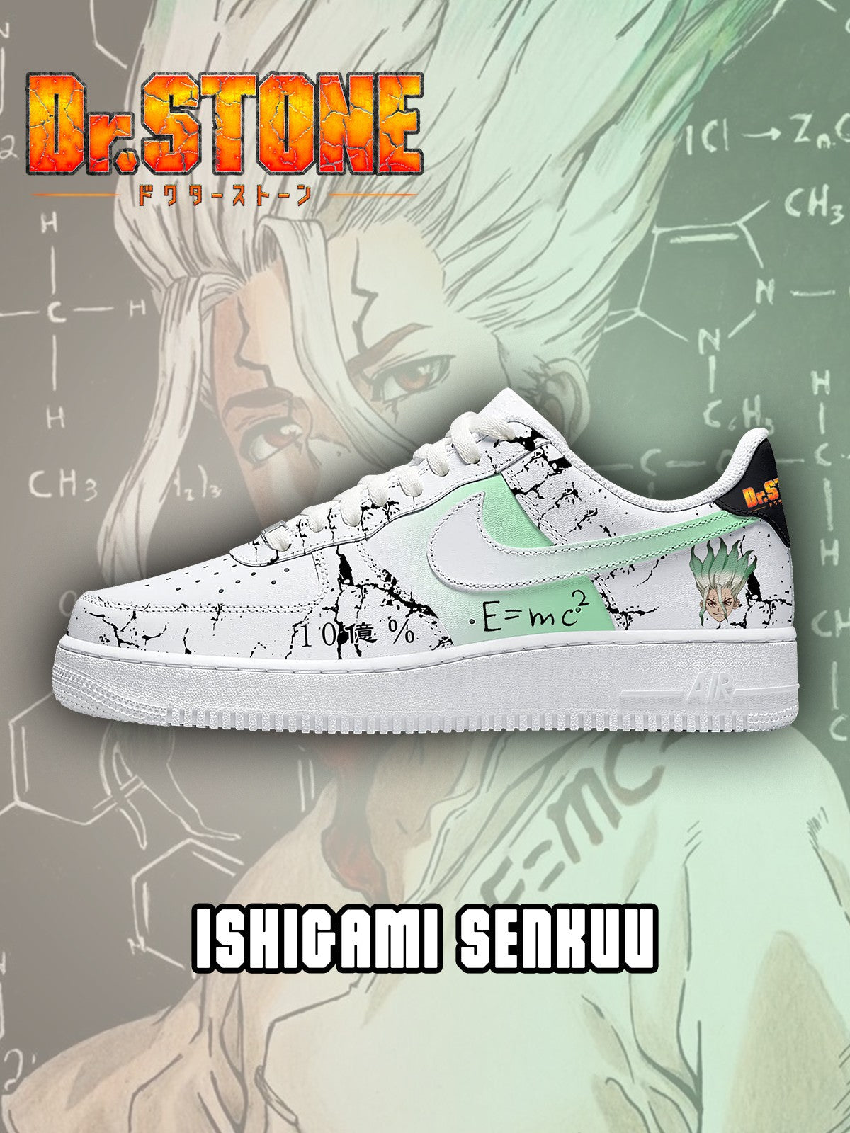Ishigami Senkuu V.2 Custom Sneakers - 13custom
