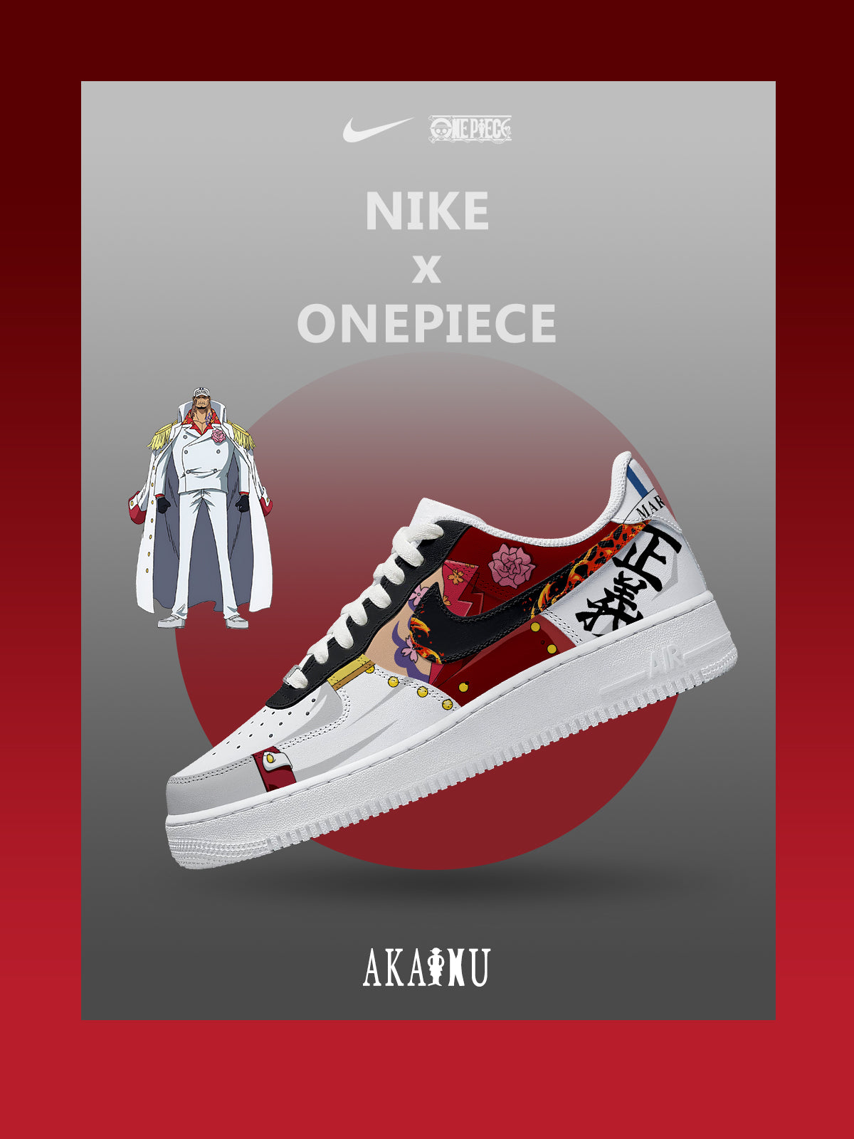 Akainu V.1 Custom Sneakers