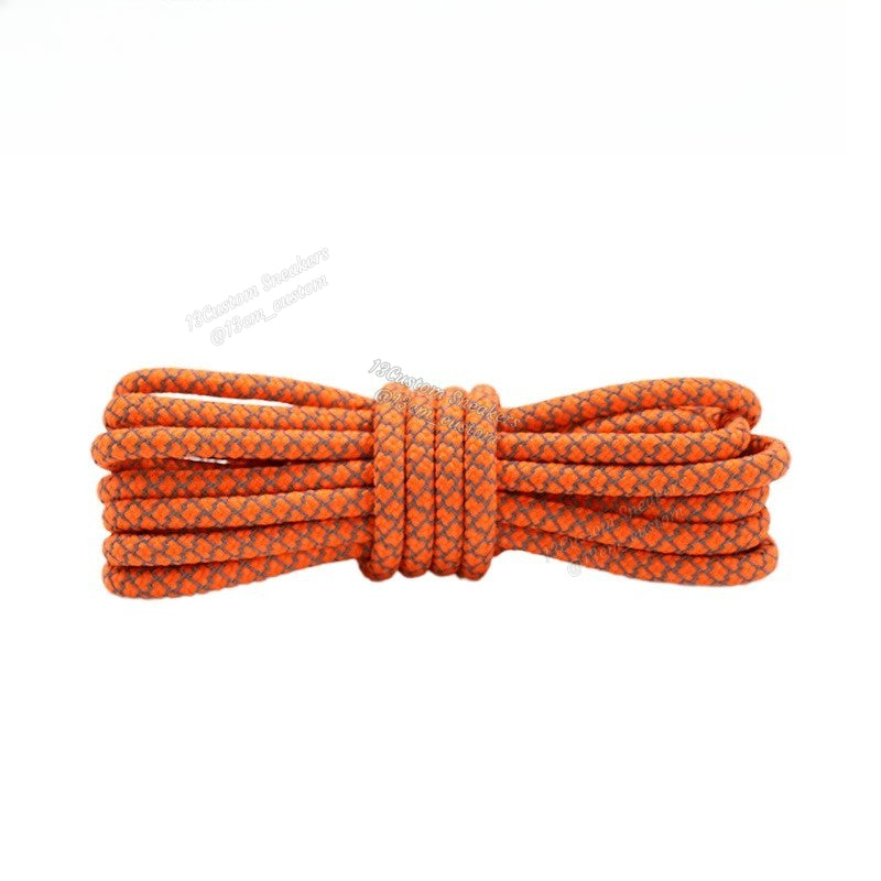 Cordones redondos reflectantes de 18 colores