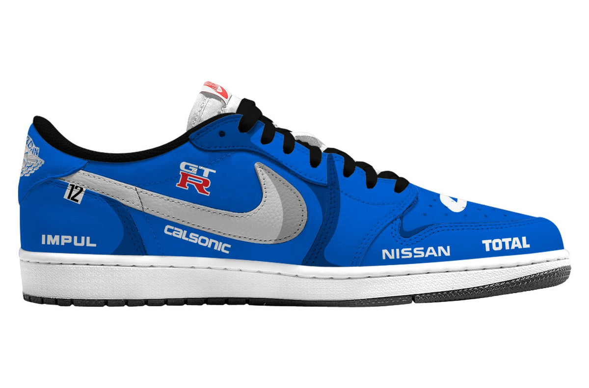 Calsonic R32 GT-R V.1 Custom TS Low Sneakers - 13custom