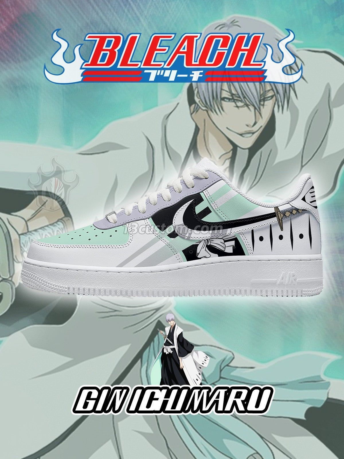 AF1 Gin Ichimaru客製化運動鞋-V2款