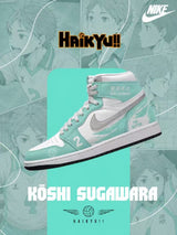 Koshi Sugawara V.3 Custom High-Top Sneakers