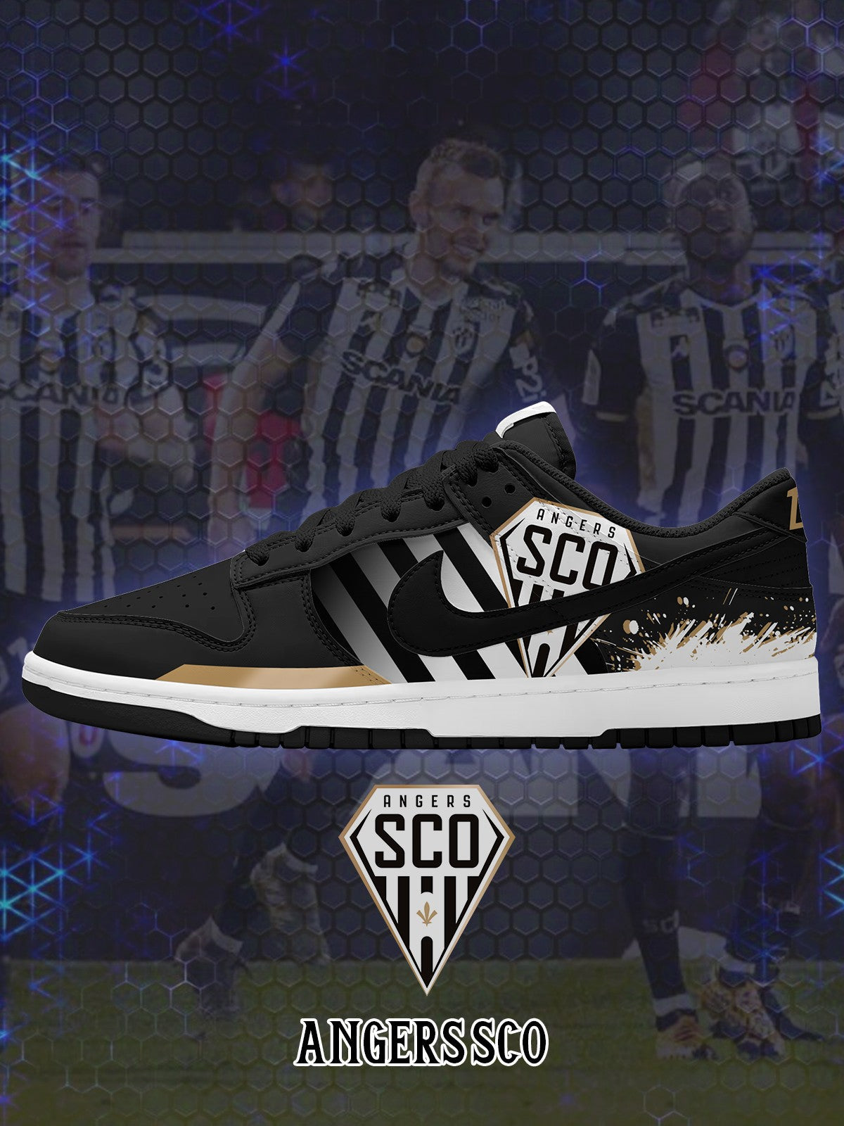 Angers V.1 Custom Court-Low Sneakers