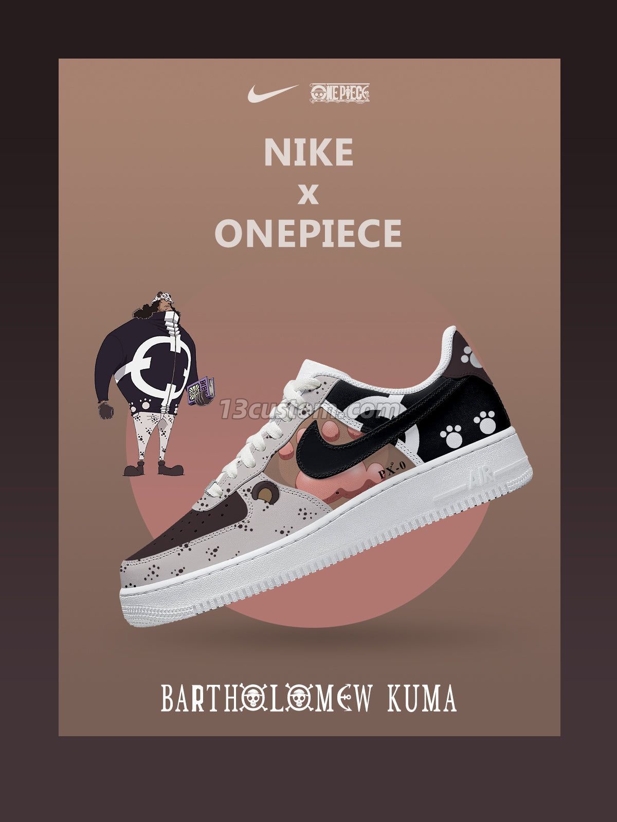 AF1 航海王-夢幻 V1 客製化運動鞋