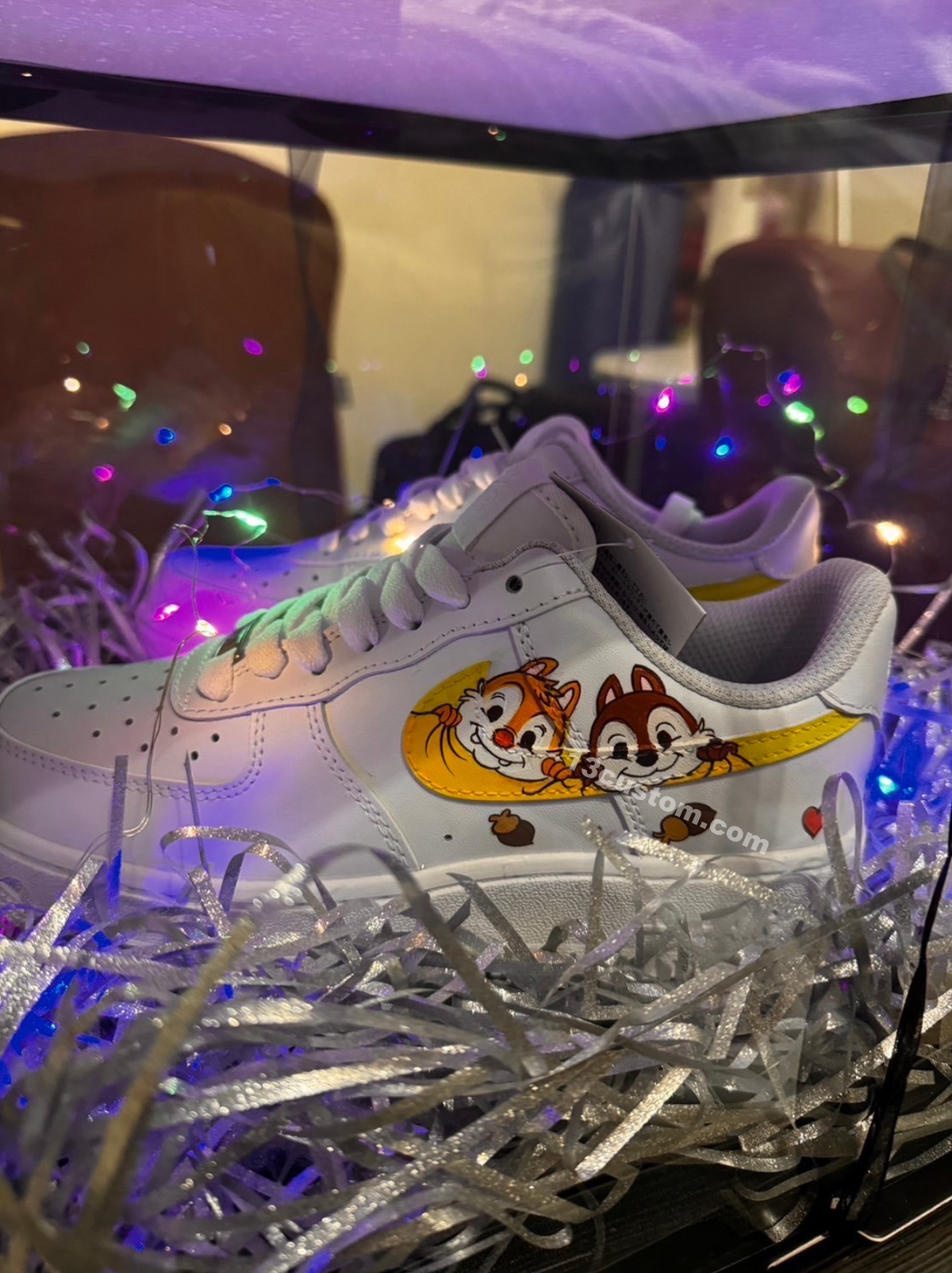 Ready-to-Gift Shoe Packaging Box (Includes LED String Lights & Card)