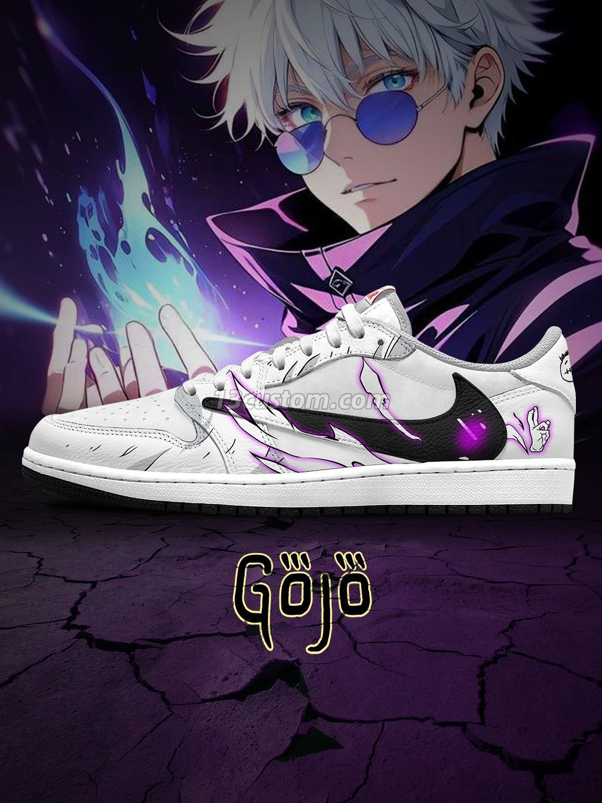 Satoru Gojo V.6 Custom TS Low Sneakers