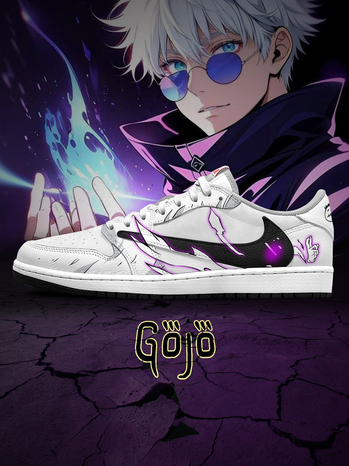 Satoru Gojo V.6 Custom TS Low Sneakers