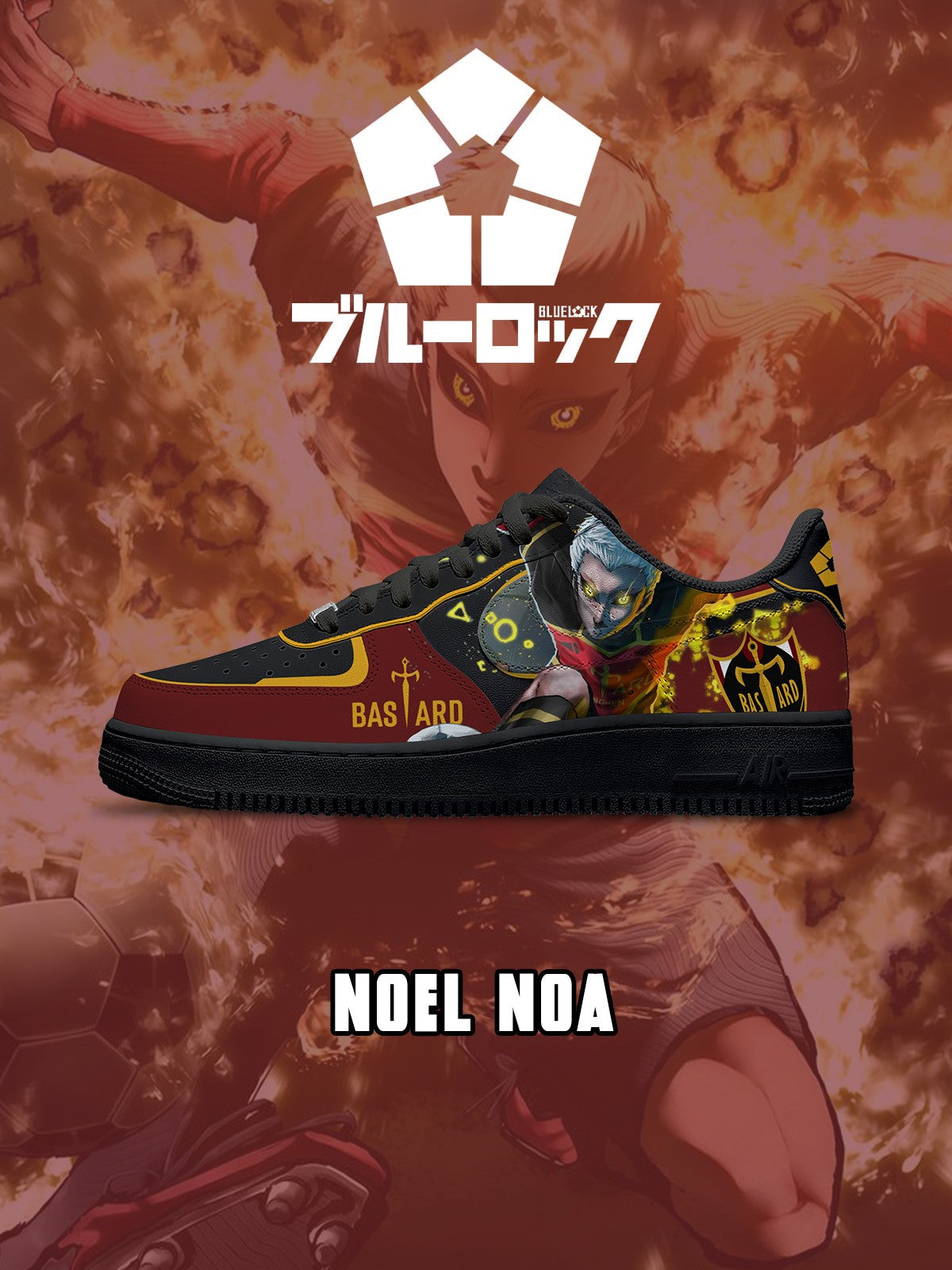 Noel Noa V.4 Custom Sneakers - 13custom