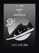 Luffy Gear 5 Nika V.1 Custom Court-Low Sneakers - 13custom
