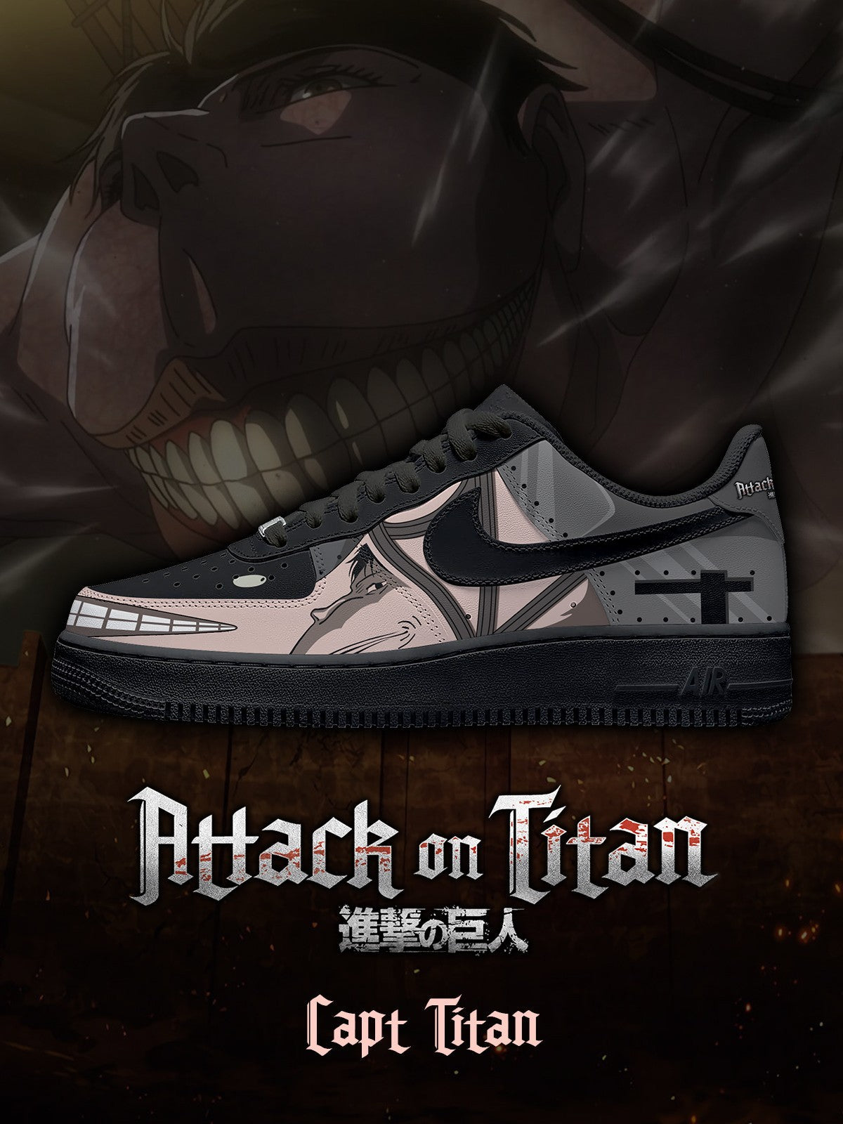 Capt Titan V.2 Custom Sneakers - 13custom