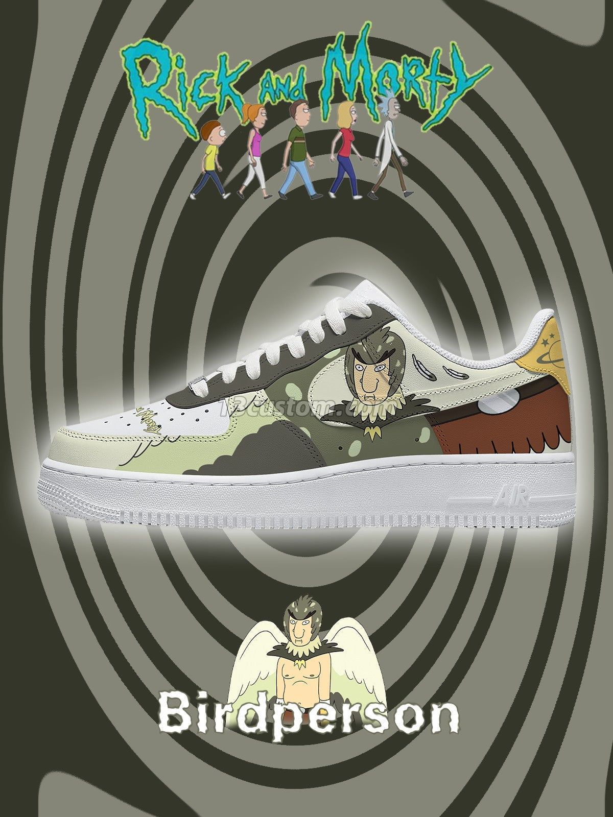 AF1 Birdperson客製化運動鞋-V1款