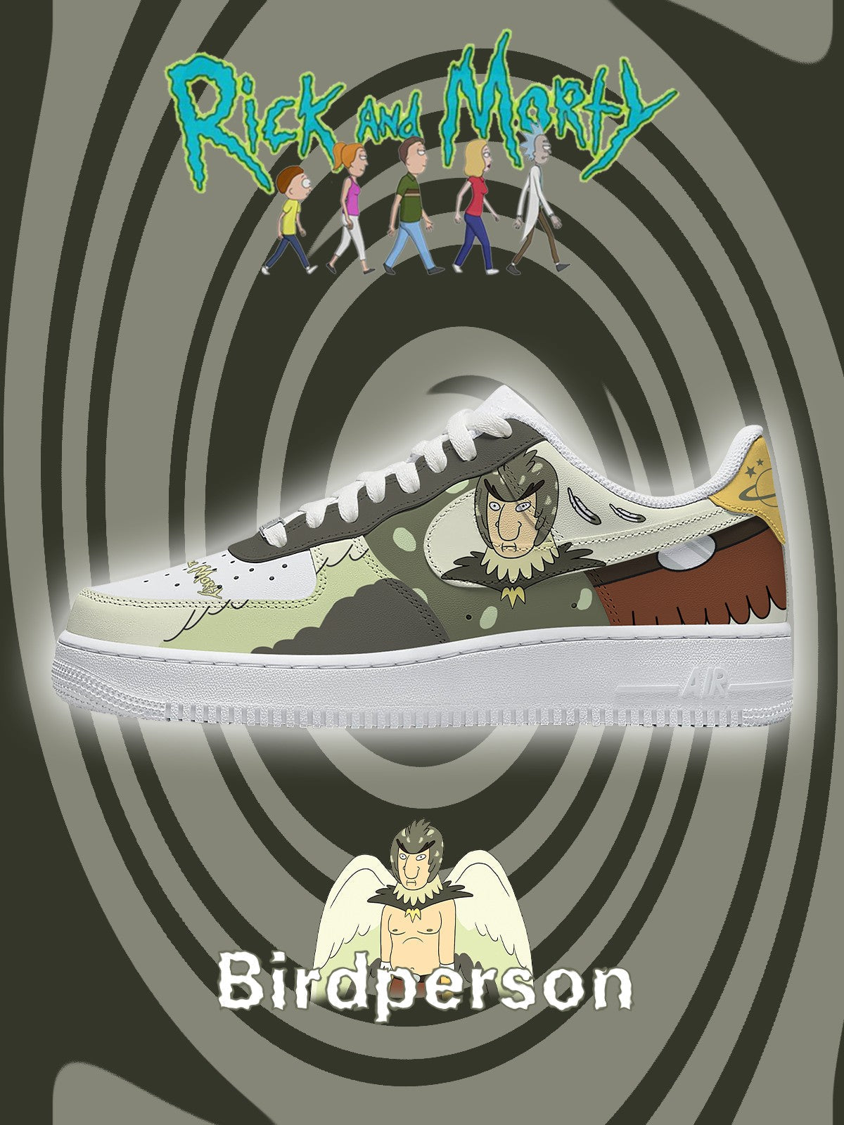 Birdperson V.1 Custom Sneakers - 13custom