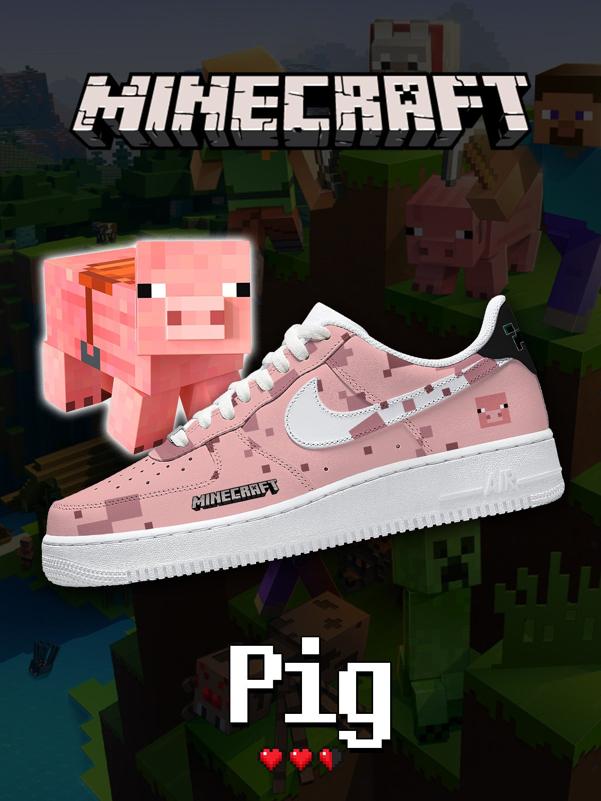 Pig V.1 Custom Sneakers - 13custom