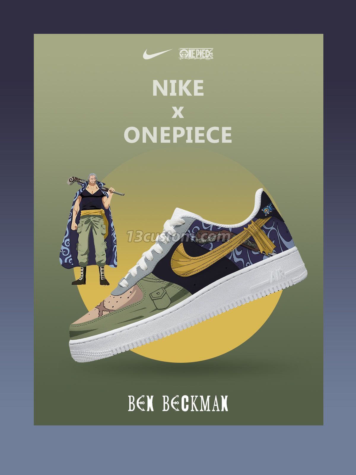 Ben Beckman V.1 Custom Sneakers