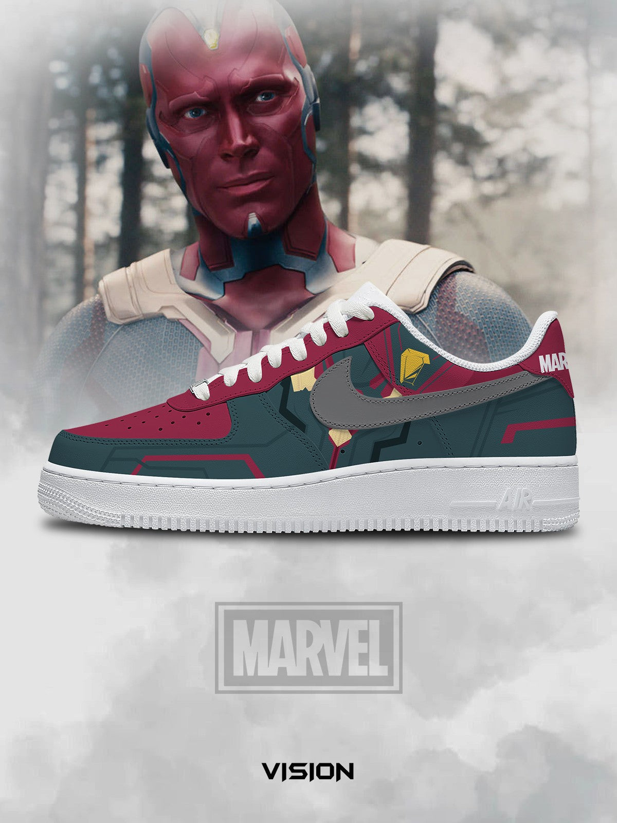 Vision V.1 Custom Air-Style Sneakers