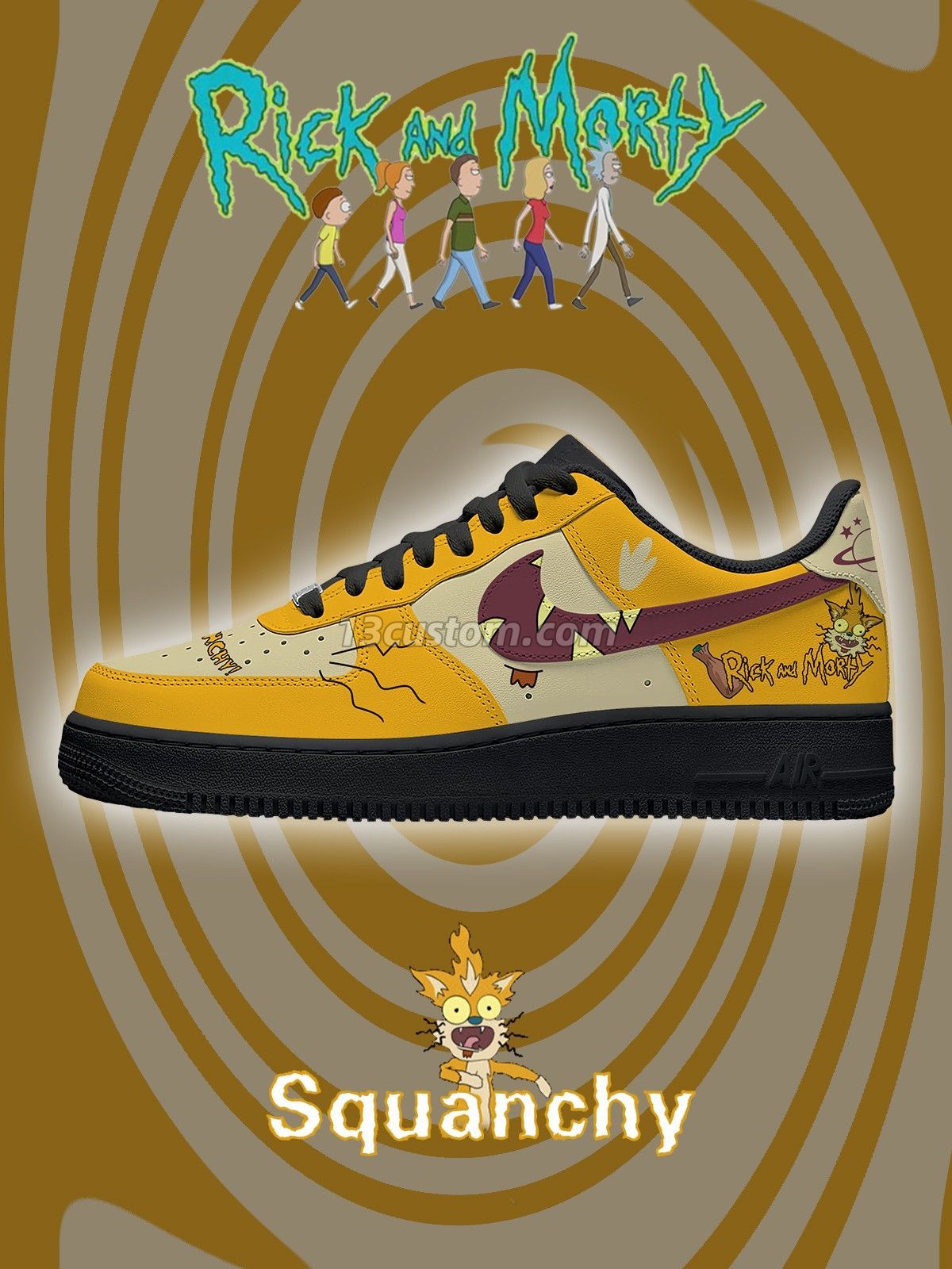 AF1 Squanchy客製化運動鞋-V1款