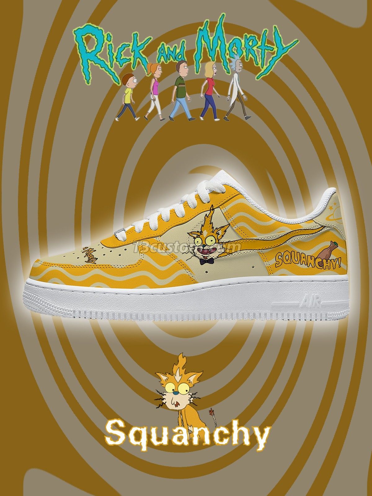 AF1 Squanchy客製化運動鞋-V2款