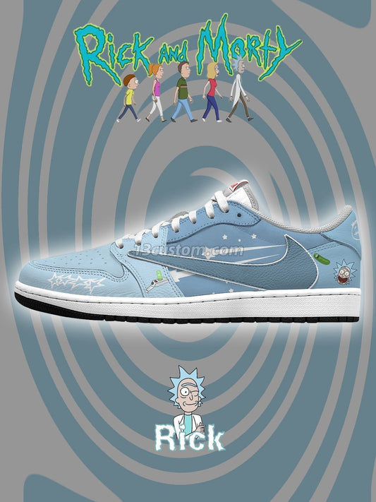 Rick Sanchez V.2 Custom TS Low Sneakers