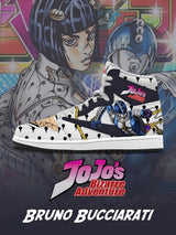 Bruno Bucciarati V.2 Custom TS High Sneakers - 13custom
