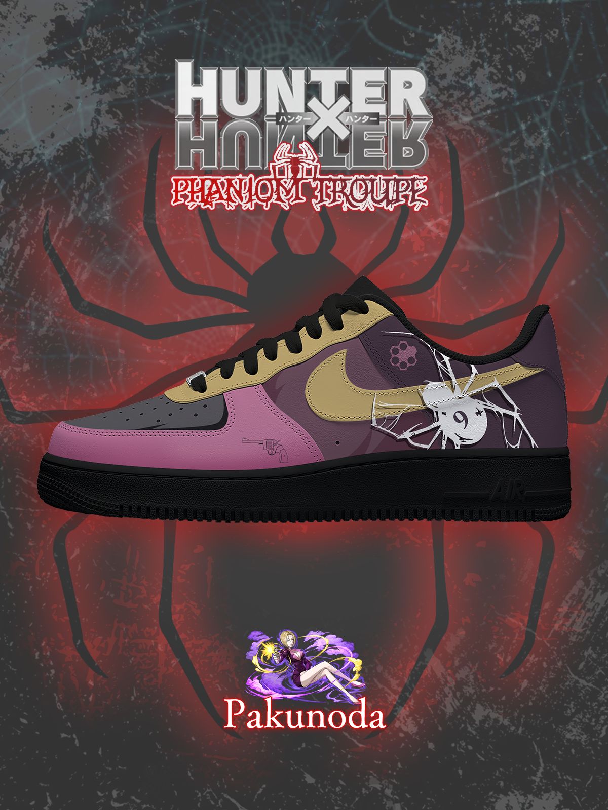 Pakunoda Custom Sneakers