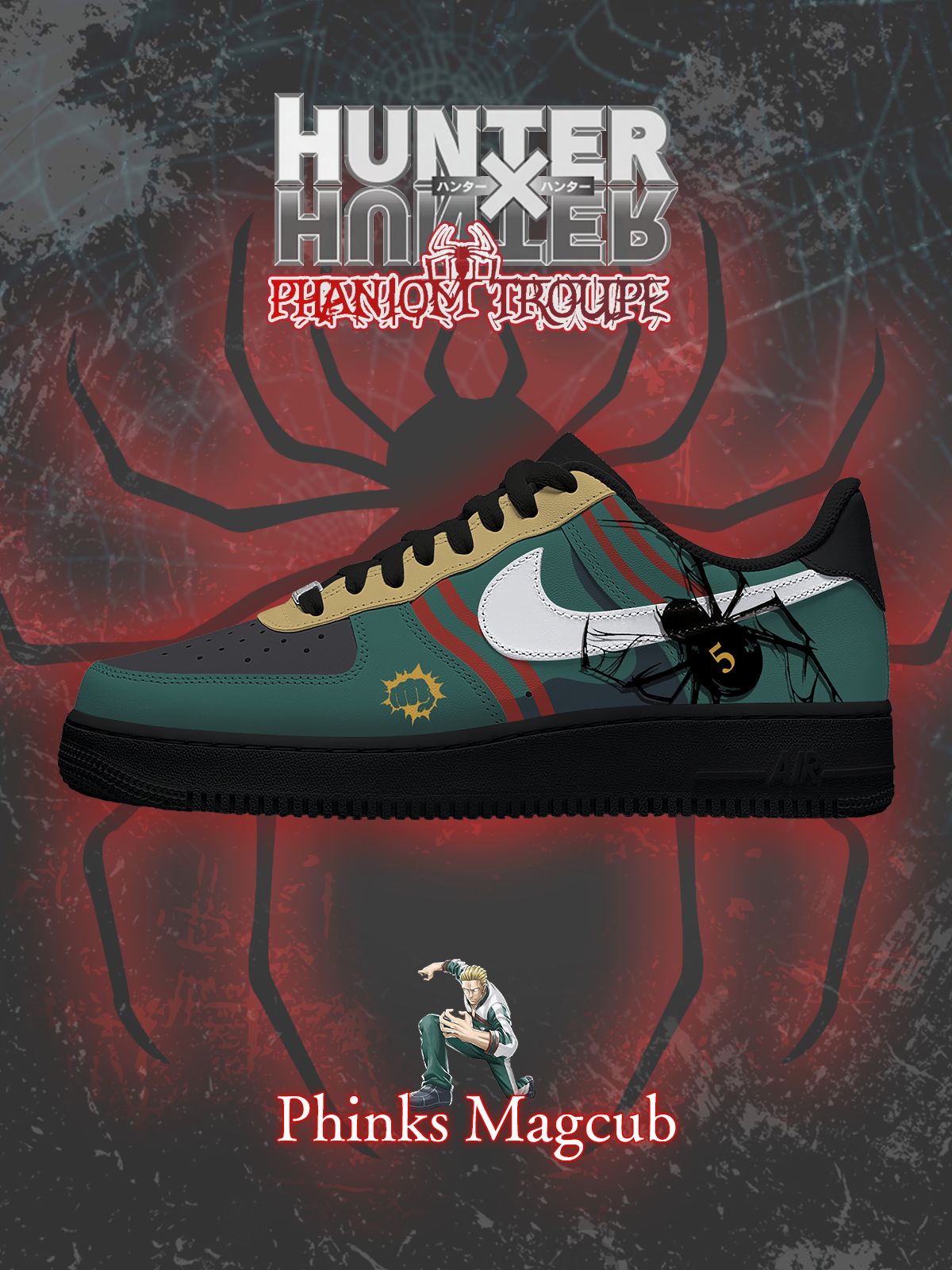 Phinks Magcub Custom Sneakers