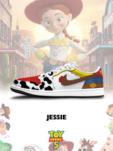 Jessie V.1 Custom Low-Top Court Sneakers