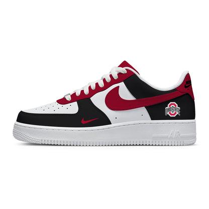 Ohio State College Custom Sneakers