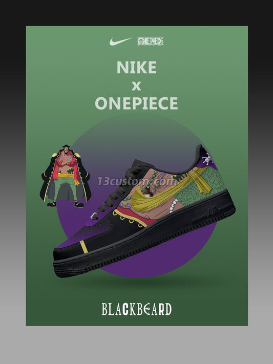 Blackbeard V.1 Custom Sneakers
