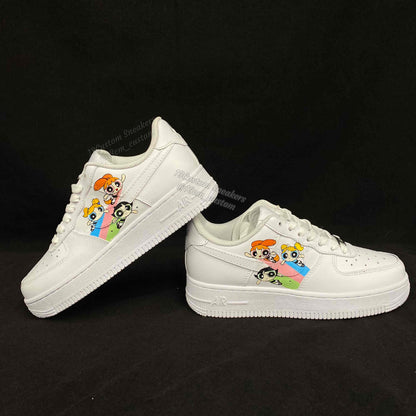 0575- Powerpuff Girls Rainbow Minimalist