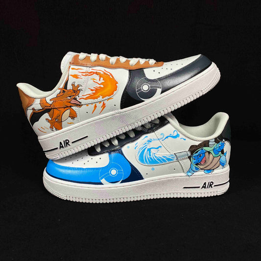 0560-Charizard y Blastoise zapatos a juego