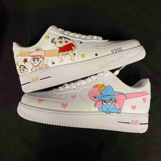 0511-Crayón Shin-chan y Ai-chan elefante adorable