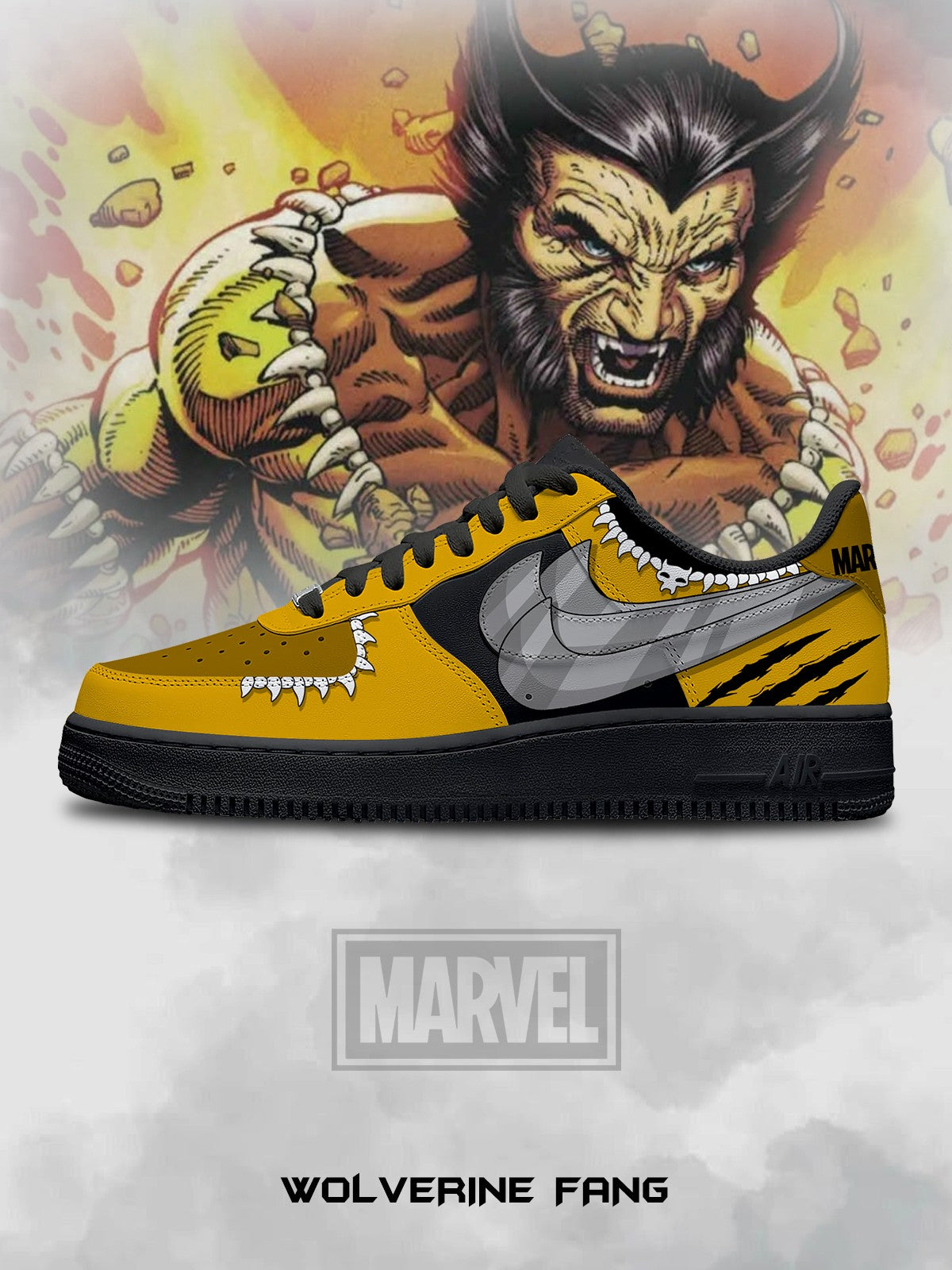 Wolverine V.1 Custom Air-Style Sneakers