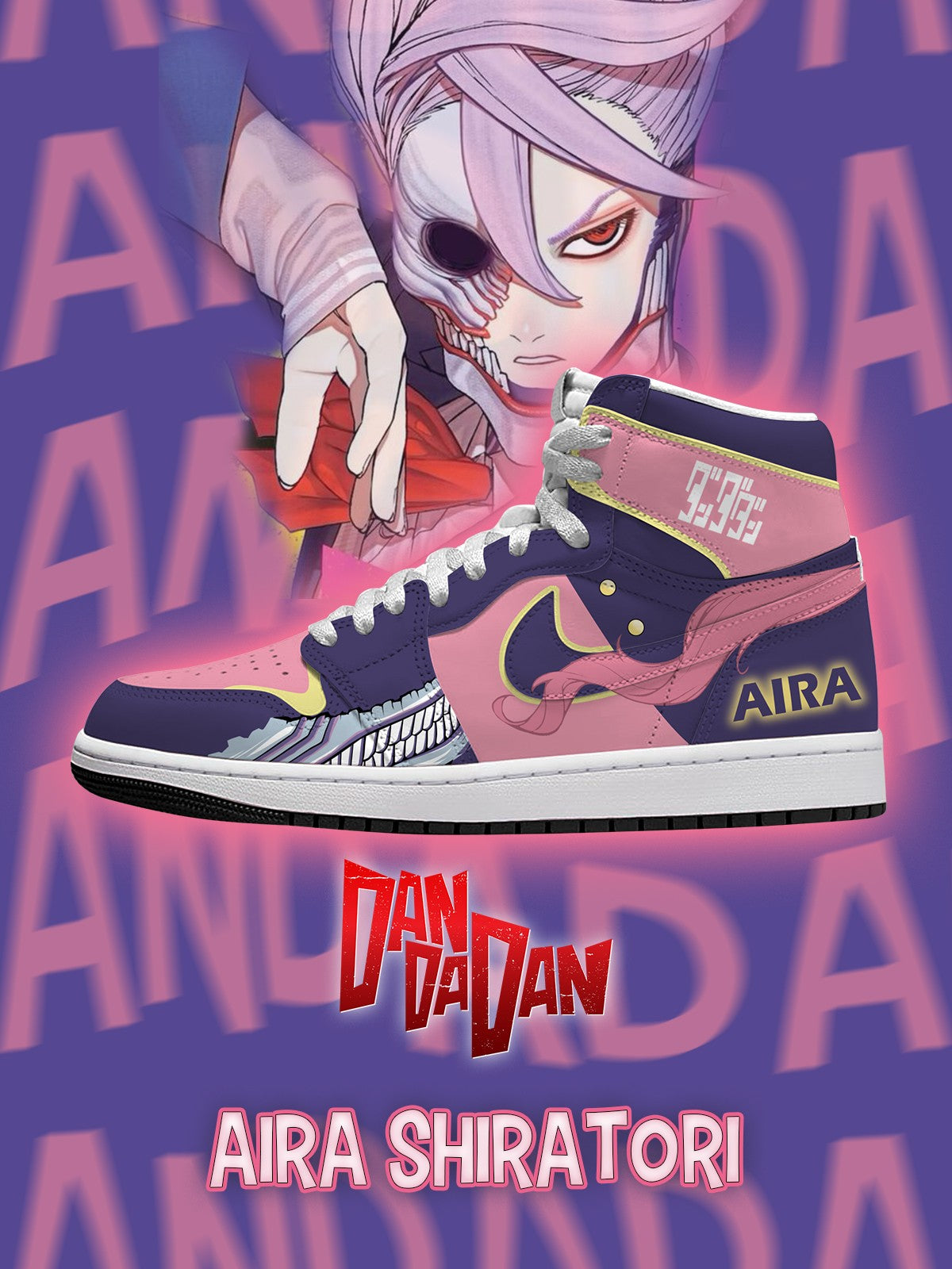 Aira Shiratori V.2 Custom High-Top Sneakers