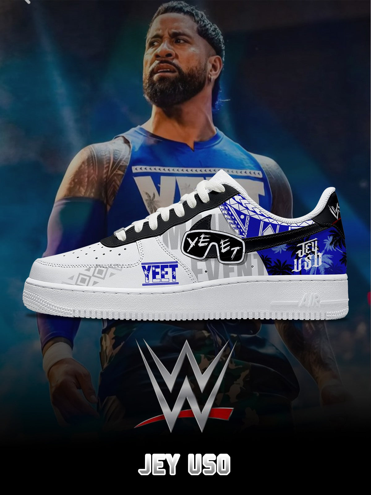 Jey Uso V.1 Custom Sneakers