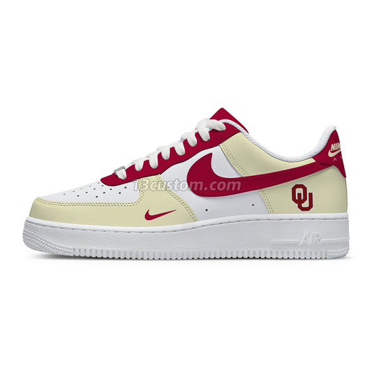 Oklahoma College Custom Sneakers