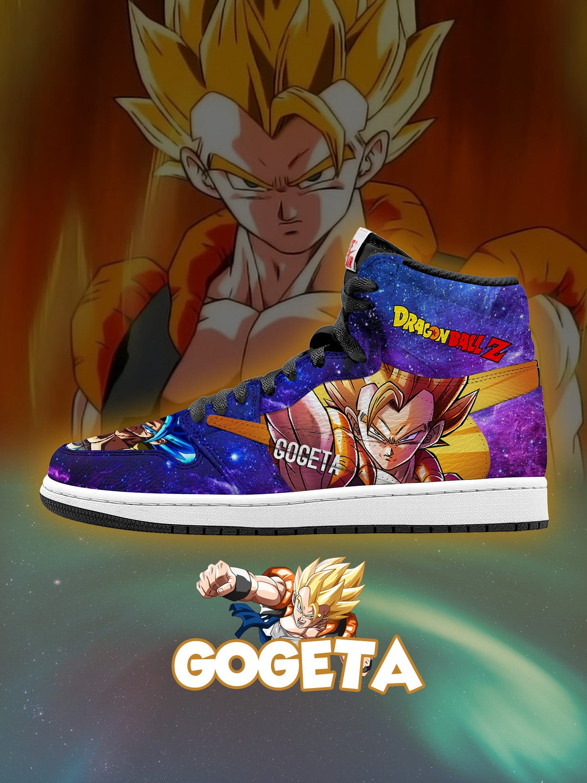 Gogeta V.1 Custom TS High Sneakers
