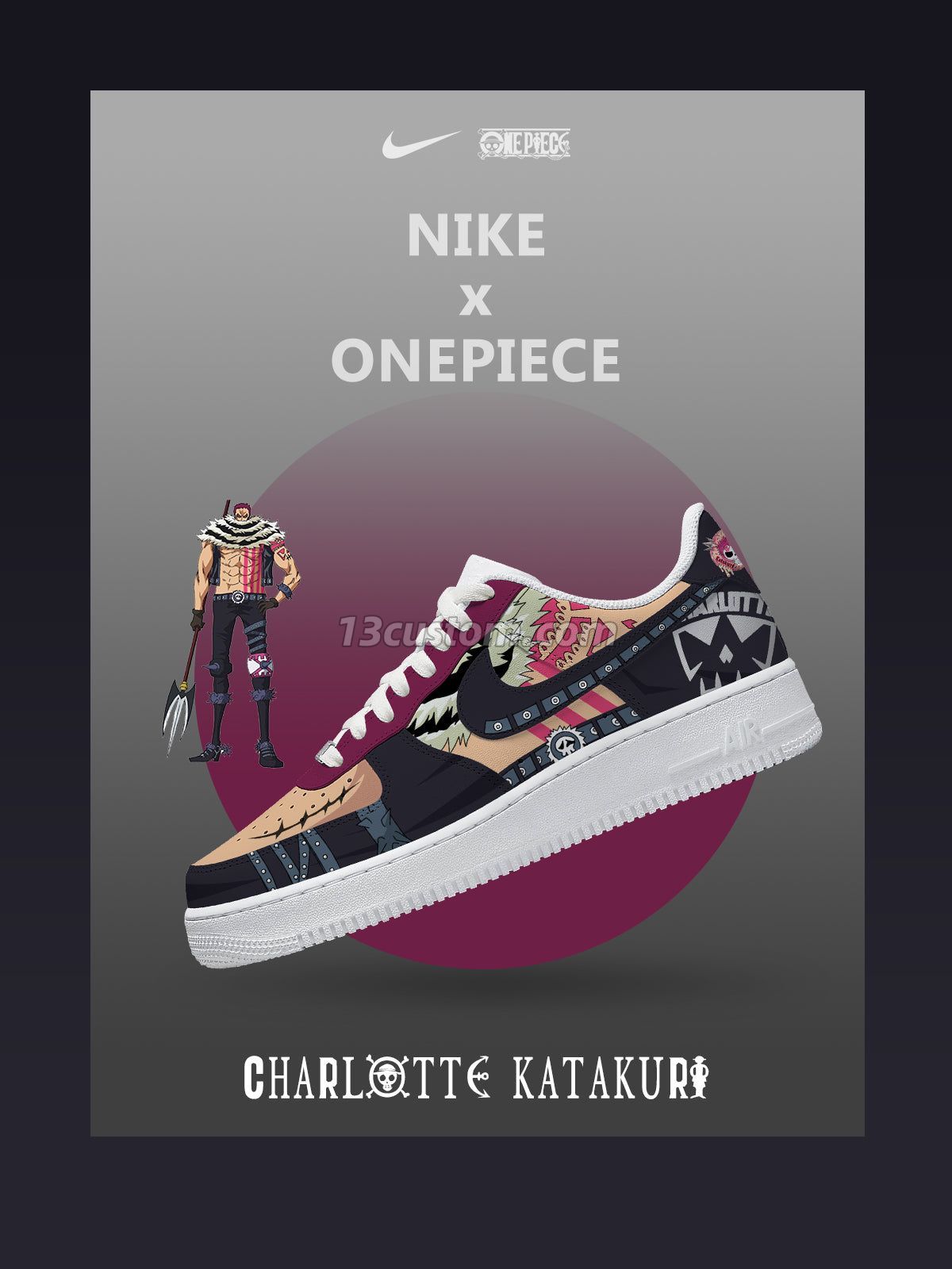 Charlotte Katakuri V.1 Custom Sneakers