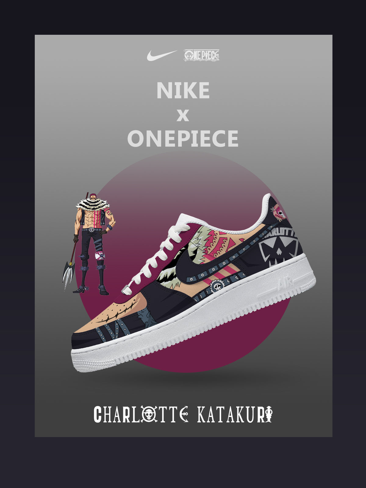 Charlotte Katakuri V.1 Custom Sneakers