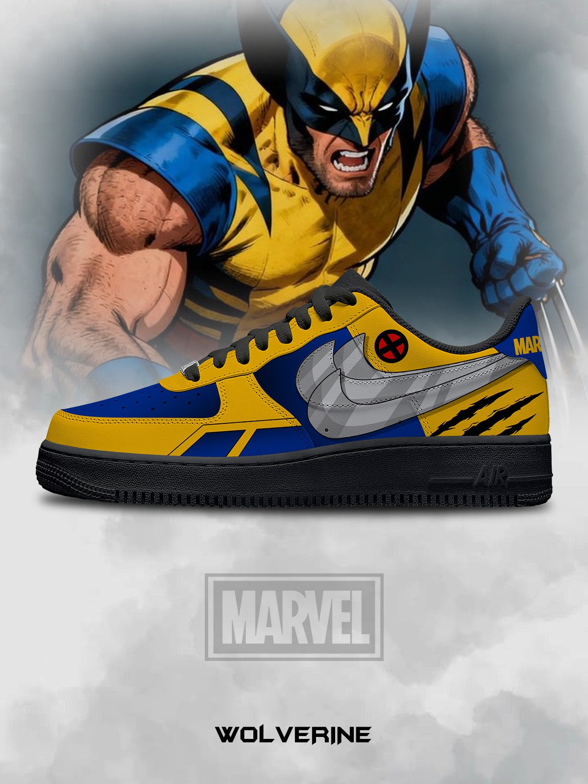 Wolverine V.3 Custom Air-Style Sneakers