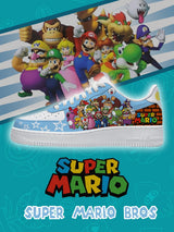 Mario Team V.2 Custom Sneakers