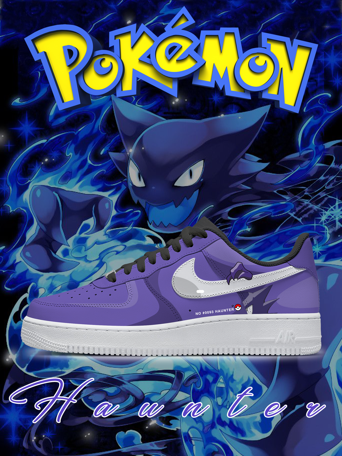 No.0093 Haunter Custom Sneakers