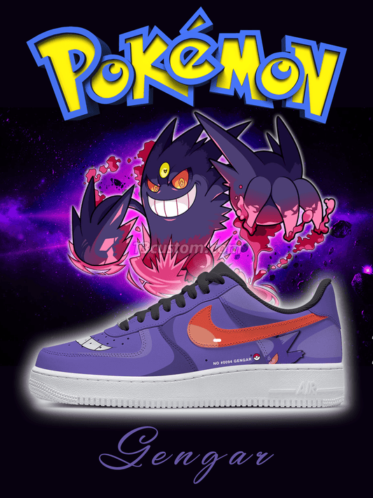 No.0094 Gengar Style 1 Custom Sneakers