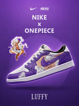 Monkey D. Luffy V.6 Custom Low-Top Court Sneakers