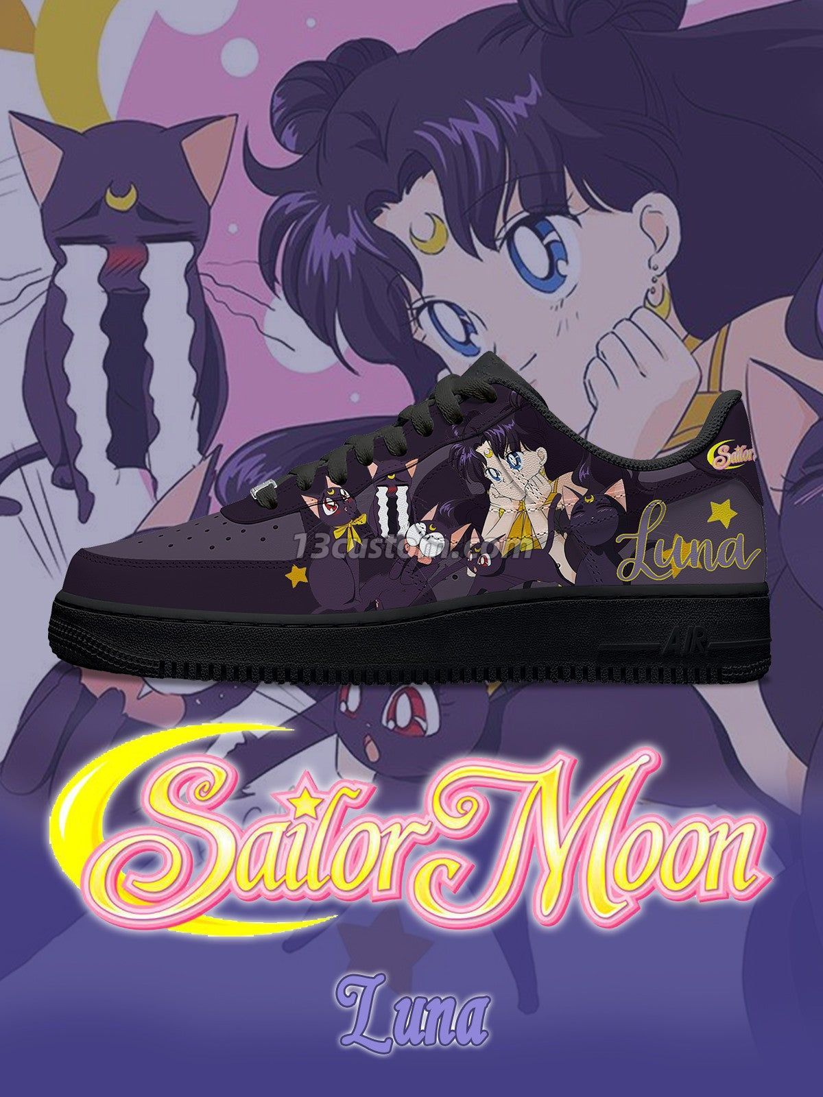 AF1 美少女戰士-露娜 V2 客製化運動鞋 主圖