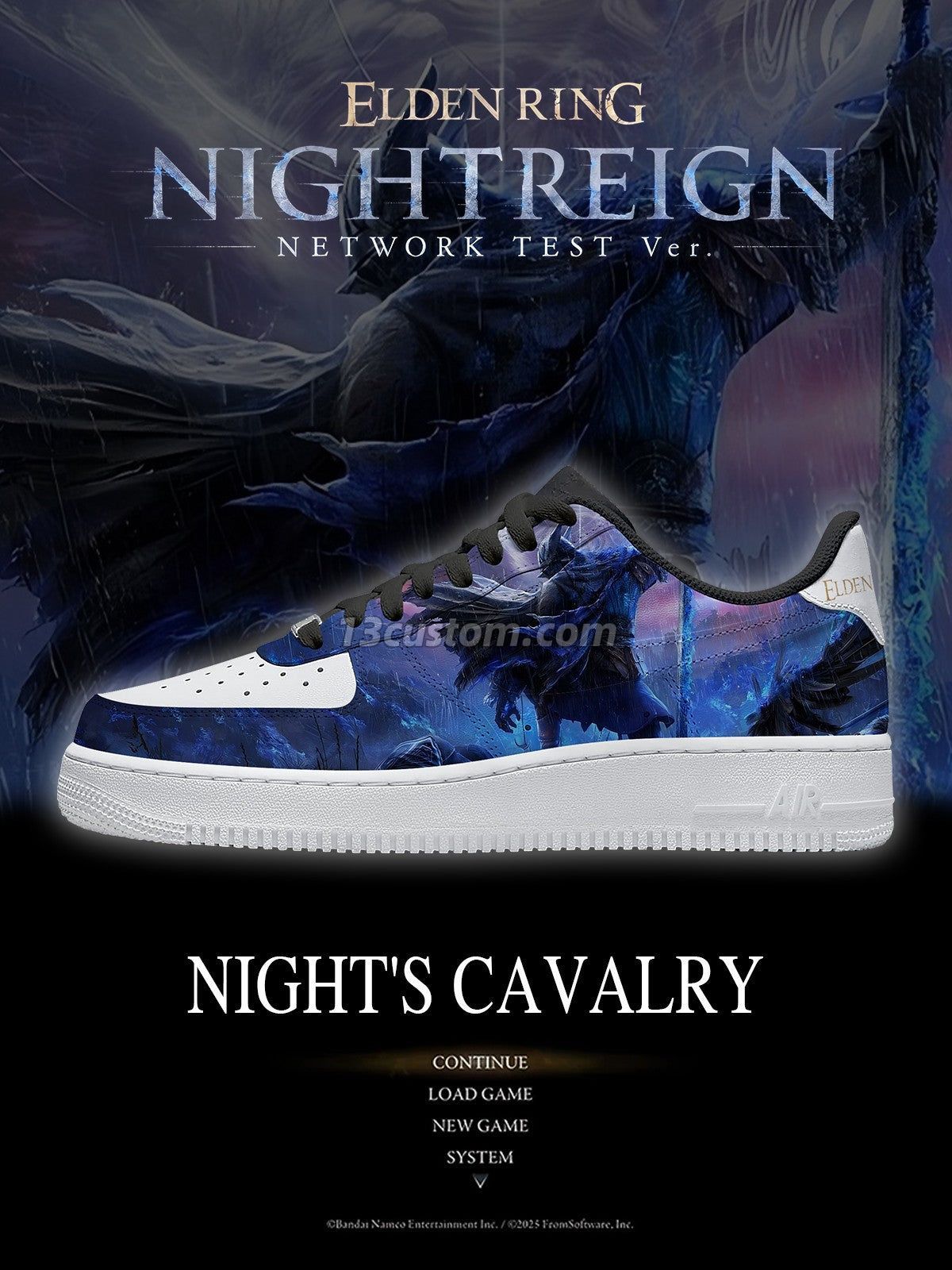 AF1 Night's Cavalry客製化運動鞋-V2款
