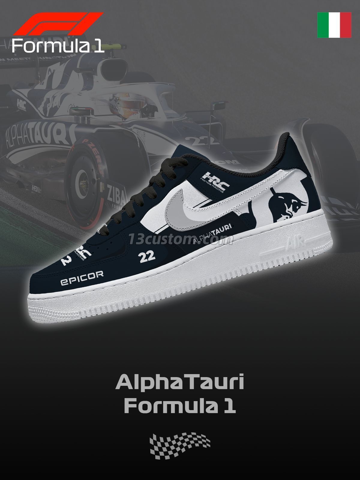 AF1 一級方程式賽車-AT F.1 客製化運動鞋