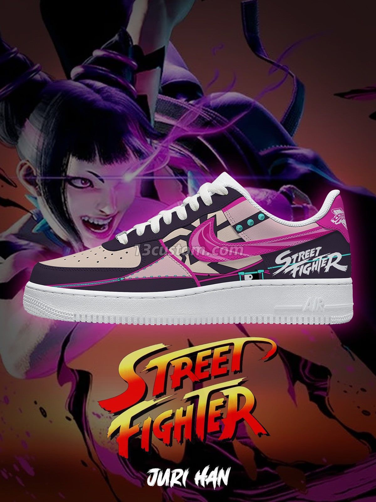 AF1 Juri Han客製化運動鞋-V1款