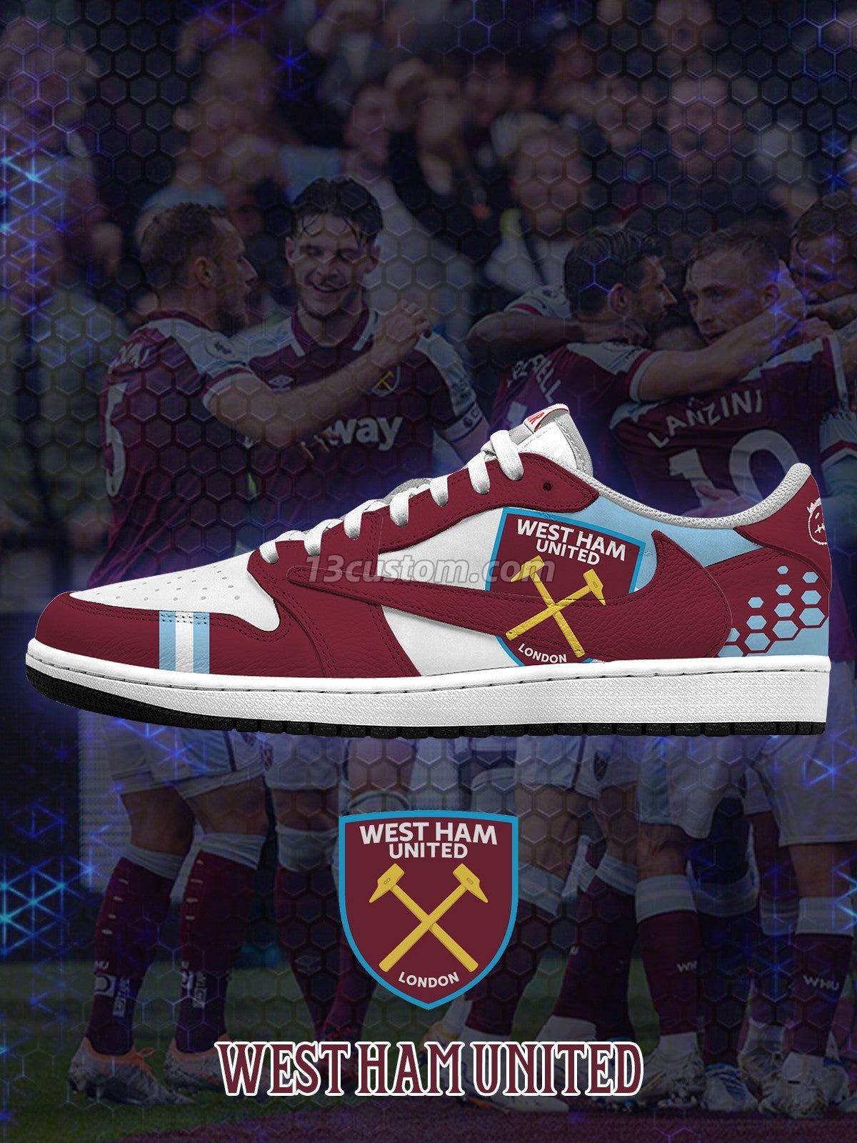 West Ham V.1 Custom TS Low Sneakers