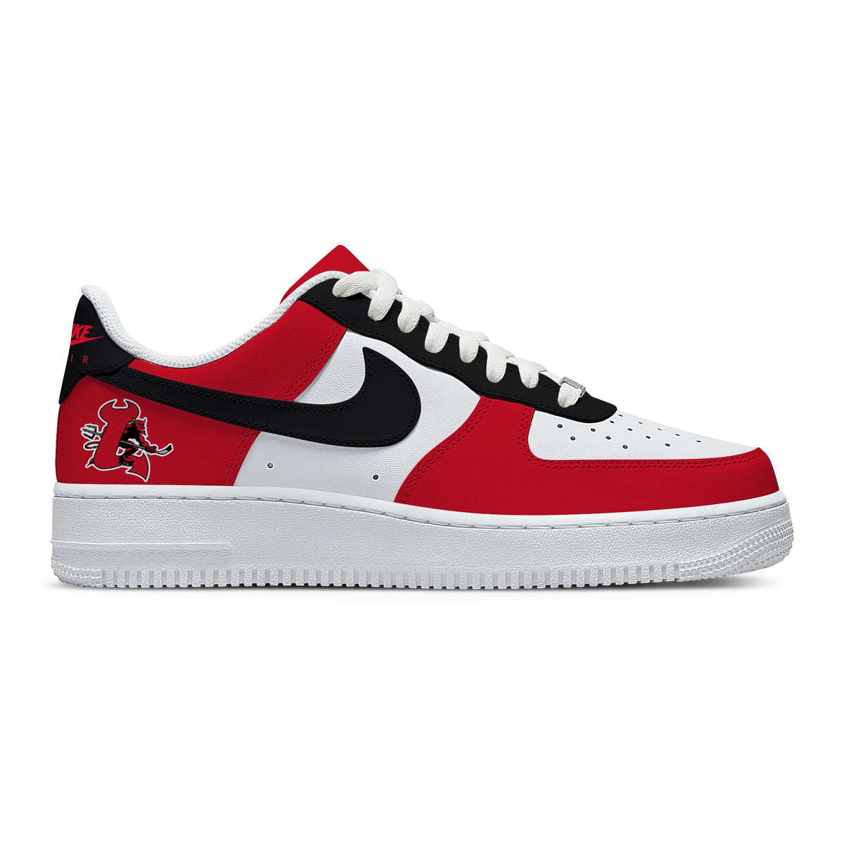 New Jersey Hockey Custom Sneakers