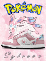 Sylveon V.1 Custom Court-Low Sneakers